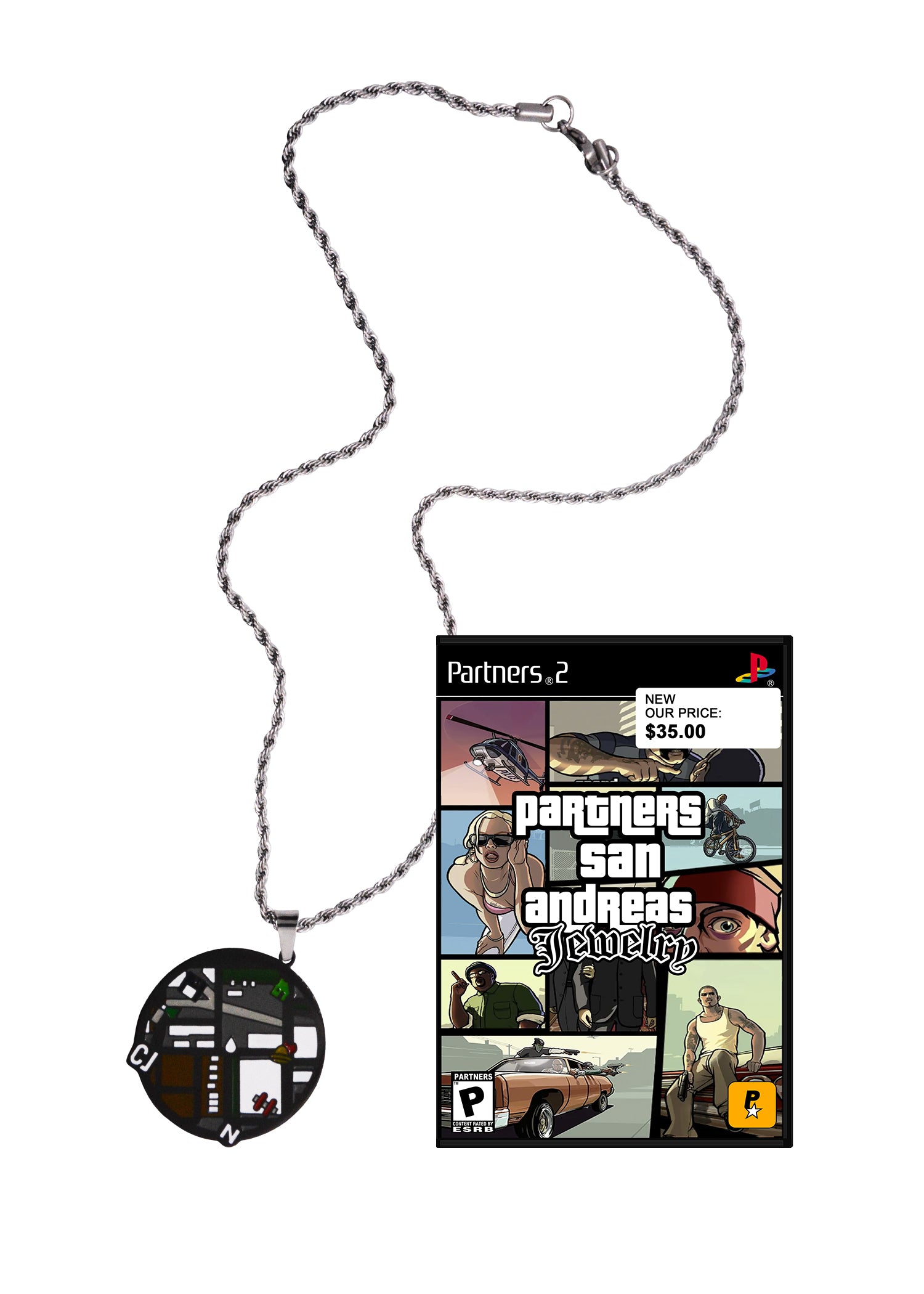 San Andreas Radar Pendant – partners