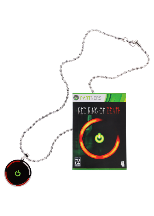 Red Ring of Death Pendant